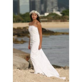 traditional hawaiian wedding dress