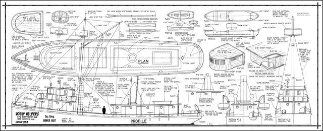 Free Model Boat Building Plans
