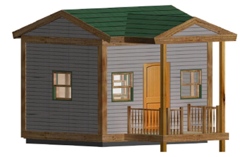 Free Playhouse Blueprints and Plans