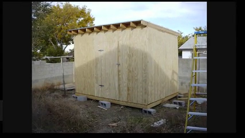 Roof Shed Plans | How to build DIY Shed Step by Step. Blueprints PDF 