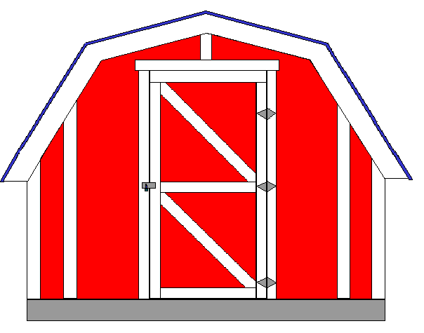 Gambrel Roof Shed Plans 12X16