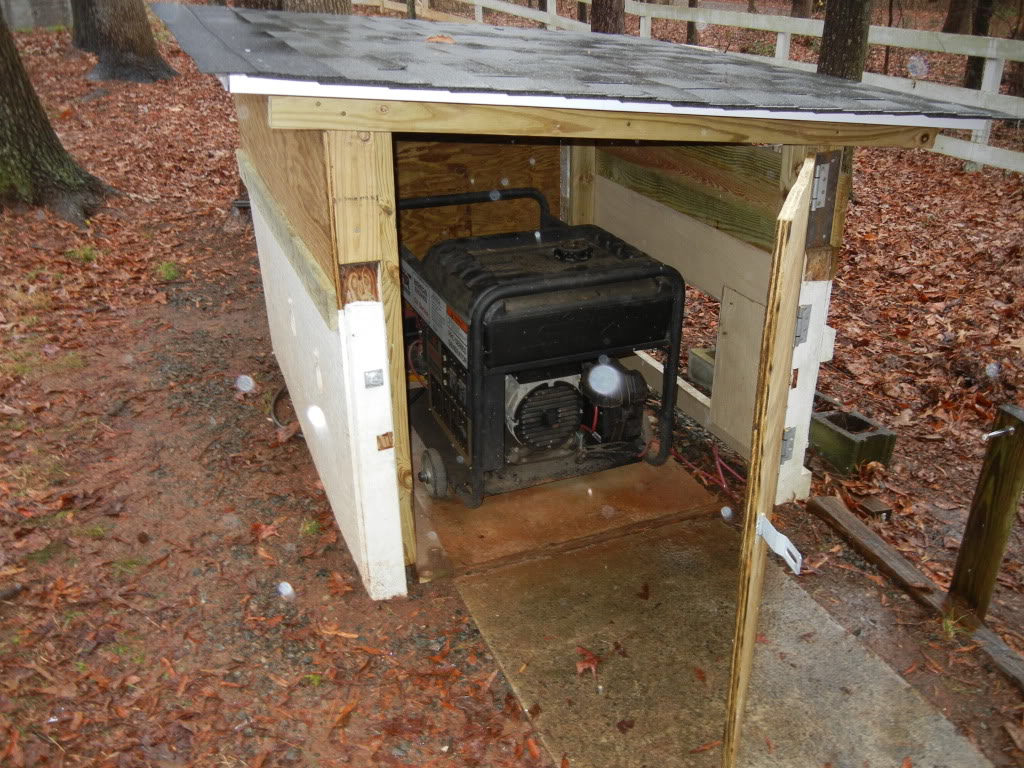 How to Build Generator Shed