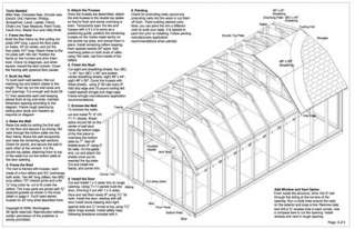 16X20 Shed Plans