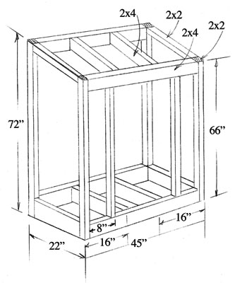 Small Lean to Shed Plans