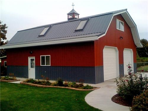 Metal Barns with Living Quarters Plans