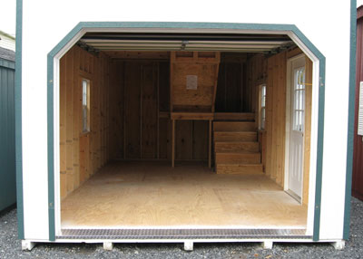 Two-Story Storage Shed