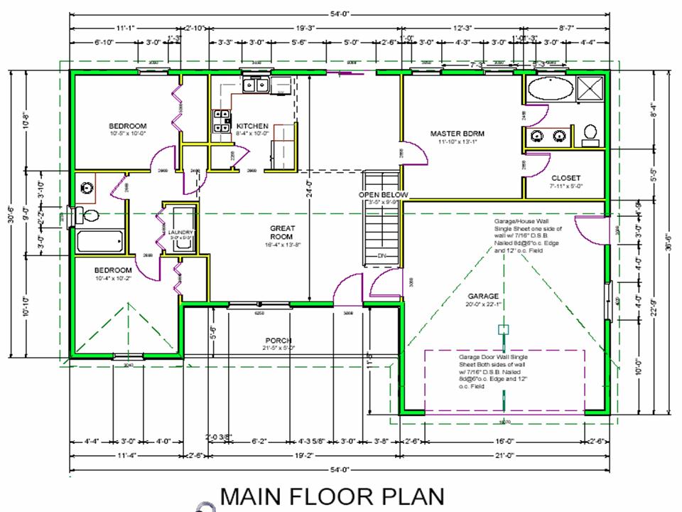 House Plans Blueprint