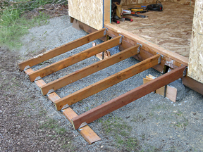 Building a Storage Shed Ramp