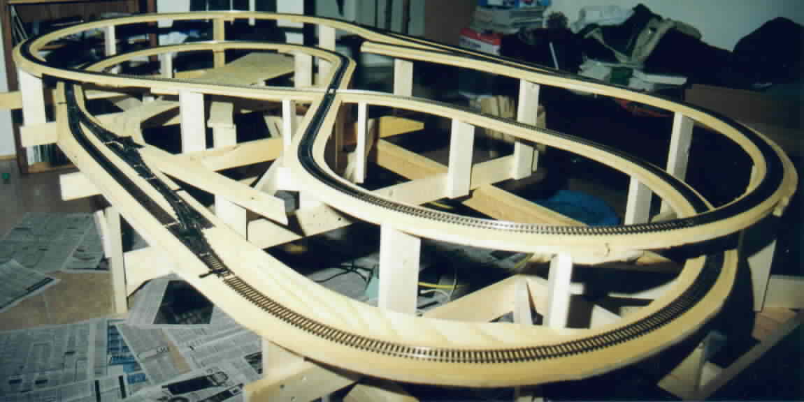 ho train layouts for sale used