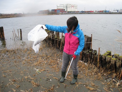 2013年2月2日干潟清掃で渡り鳥サポーターになろう！⑥