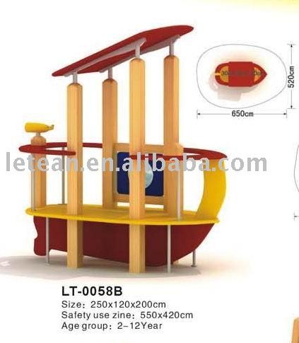 Wooden Ship Playground Plans