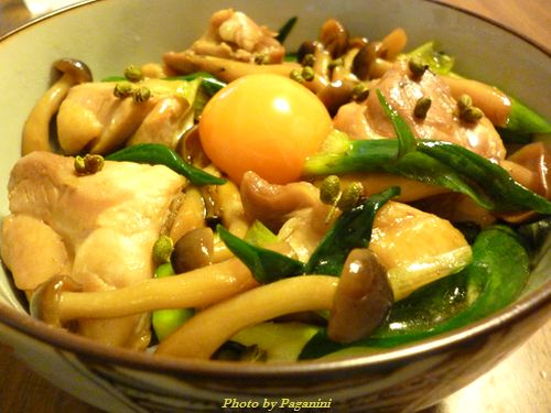 tori-don(chicken bowl)
