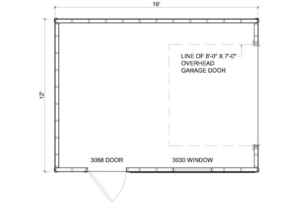 12x16 shed plans pdf how to build diy by