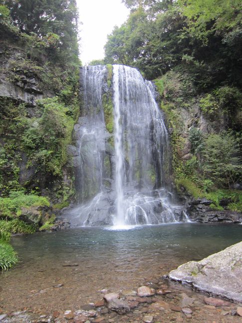 スノピ ランドロックで秋の『遊水峡』キャンプ　カッパ滝目指して散策 in 九州熊本阿蘇郡小国町6