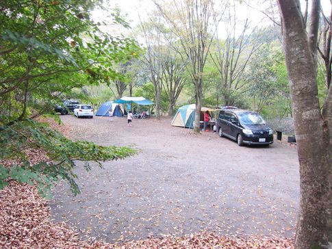 スノピ ランドロックで秋の『遊水峡』キャンプ　カッパ滝目指して散策 in 九州熊本阿蘇郡小国町9