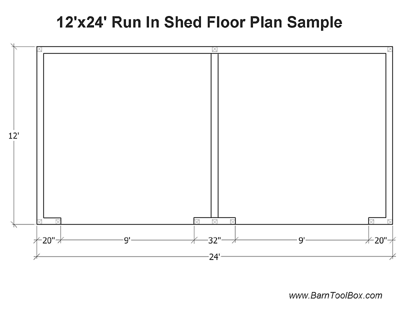 Diy 10x12 run in shed plans
 