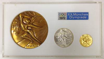 ミュンヘンオリンピック記念メダル3点セット1