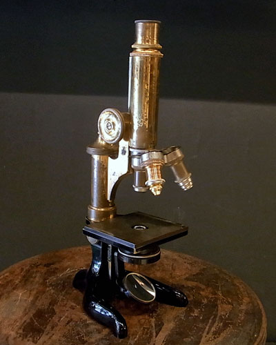 アンティークの顕微鏡 | Free Style Antiques shopblog