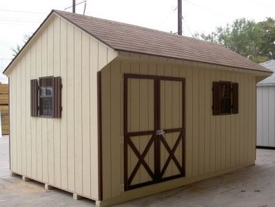 8x10 modern shed plans side door