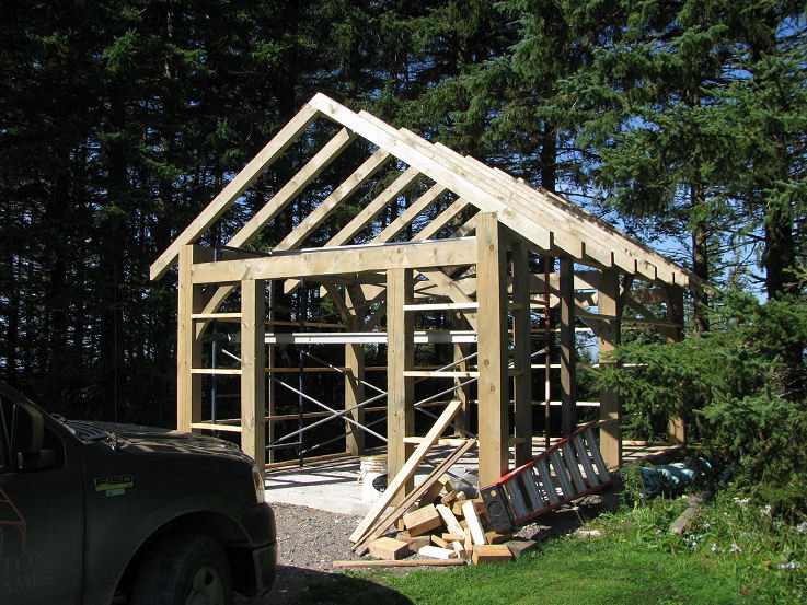 diy 8x10 gable storage shed plan - 3dshedplans™