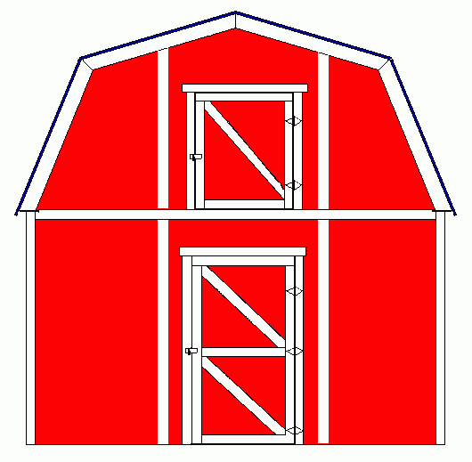 12x16 gambrel shed roof plans myoutdoorplans free