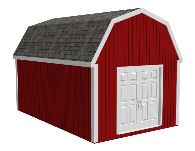 free shed plans 12x20 gambrel how to build diy blueprints