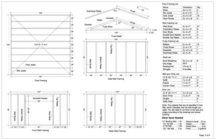 storage building plans 12x20 how to build diy blueprints