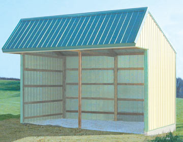 Three Sided Shed How to Build DIY Blueprints pdf Download 