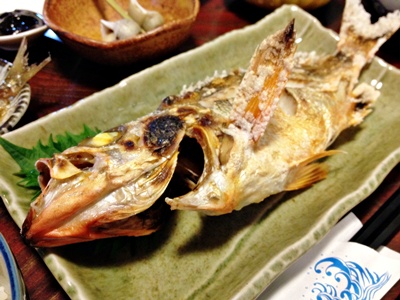 ばんや料理ひみ浜　焼き魚（やなぎばちめ）