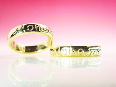 結婚指輪　メッセージ