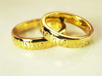 結婚指輪　オーダー　金