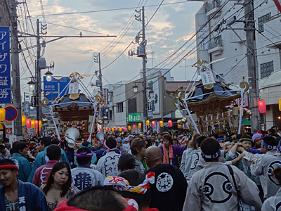 2012年　第65回秦野たばこ祭　神輿パレード