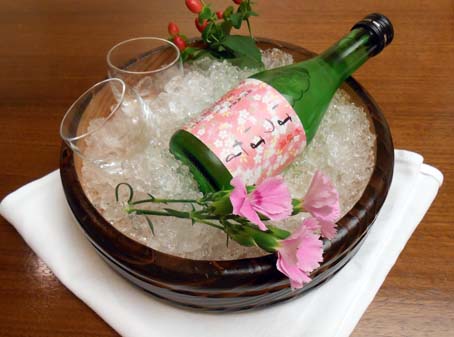 箱根のお宿の冷酒