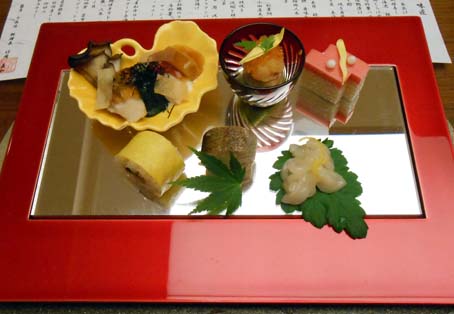 箱根の宿のご飯