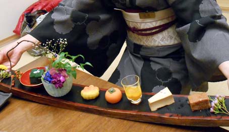 箱根のお宿のご飯