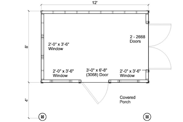 Garden Shed Plans With Porch Storage Shed plans-think outside the shed