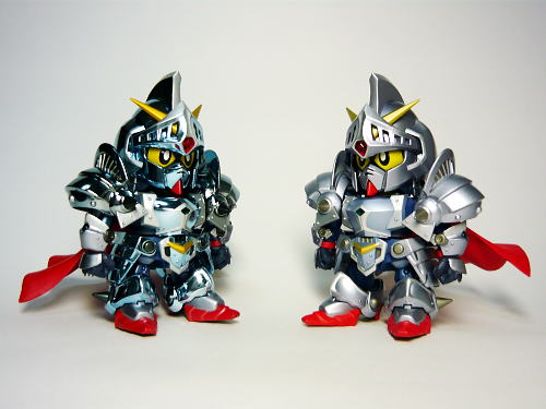 魂ウェブ商店限定 SDX「騎士ガンダム(烈伝版) メッキver.」レビュー