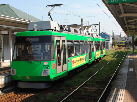304グリーン電車