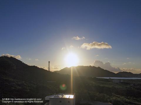 石垣島の夕日