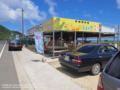 石垣島のパイナップル直売所