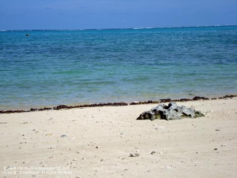 石垣島の伊原間の近くのビーチの写真