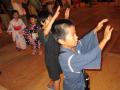 盆踊り好きの息子も、幼稚園時代の同級生と踊りまくります。